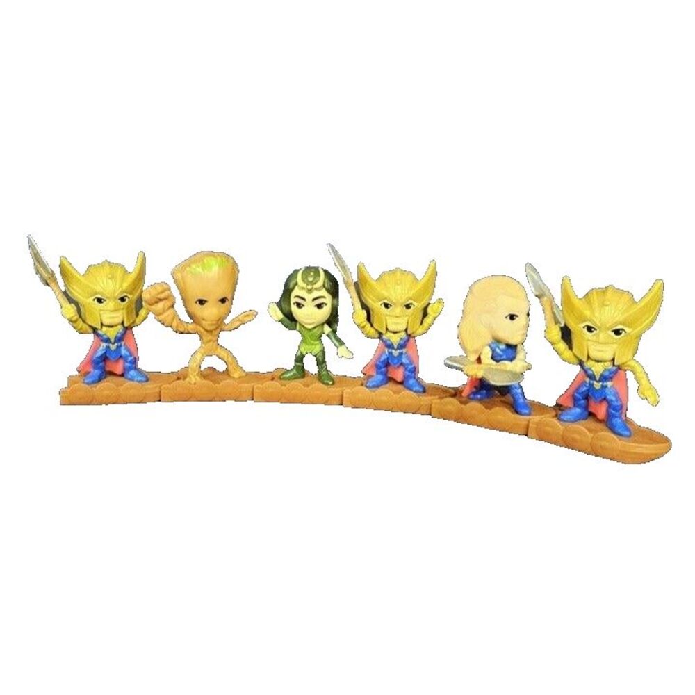 Marvel‎ 2022 Connect Toys; Thor, Gamora, Groot (2d3)